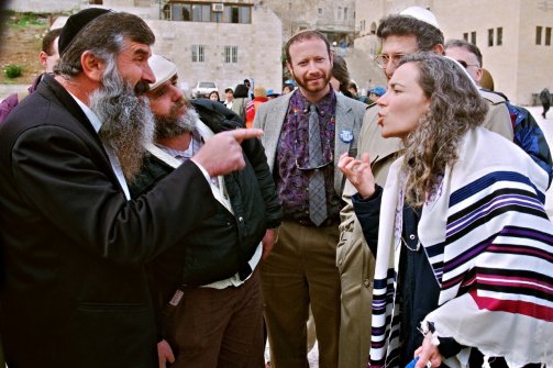 Judíos debatiendo